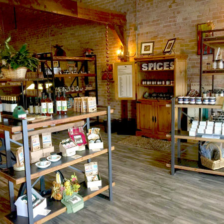 Store Front of Zesty Moose & Shiras Winery