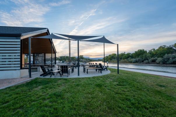 Patio Area at Camp Eddy