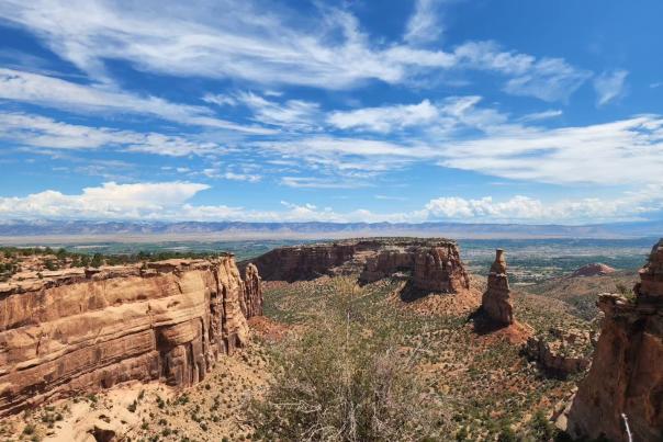 View of the Colorado National Monument
