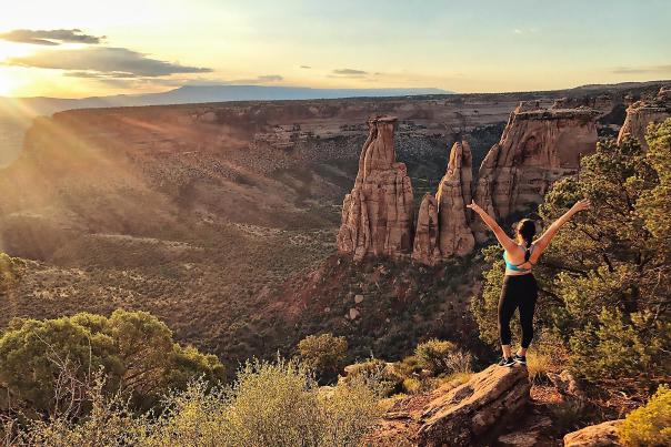 Sunrise at Colorado National Monument