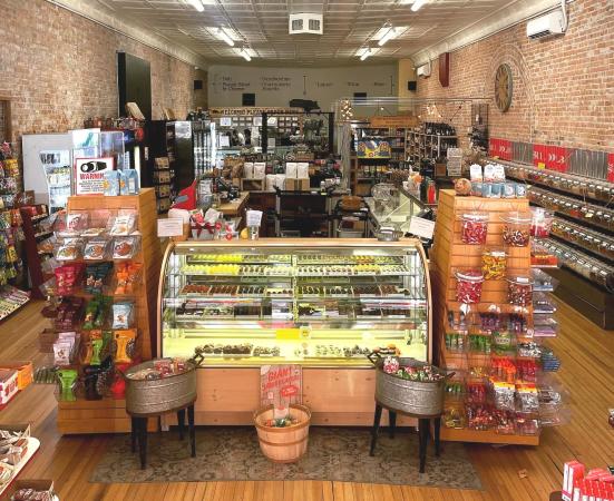 Photo of entrance to Candytime Shoppe/the Hog & the Hen
