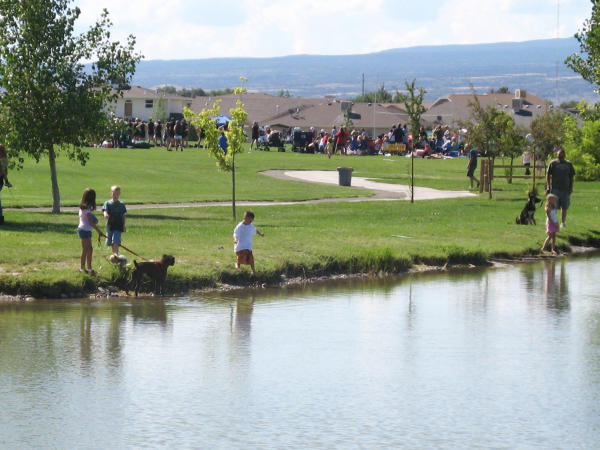View of Canyon View Park and Pond