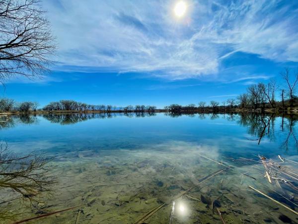 Spring view of Connected Lakes