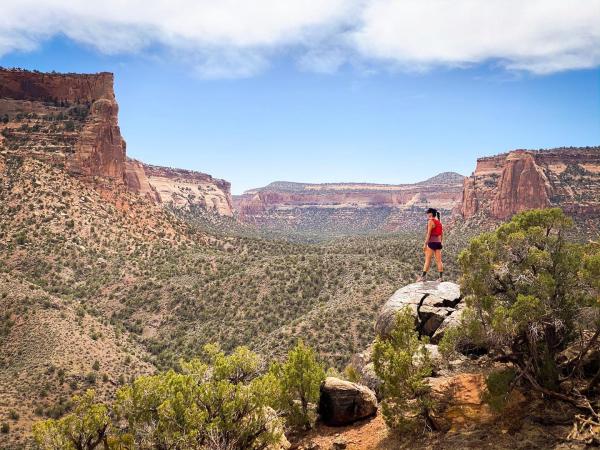 Girl in Colorado National Monument