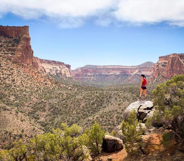 Girl in Colorado National Monument