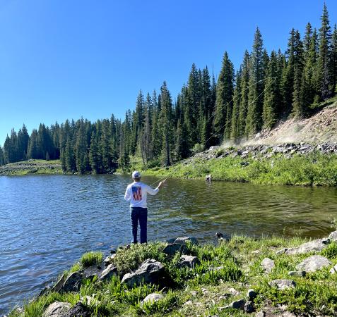 Fishing on the Grand Mesa