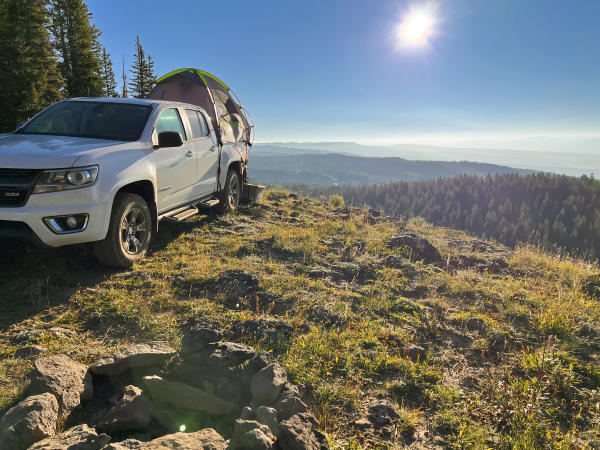 Camping on the Grand Mesa
