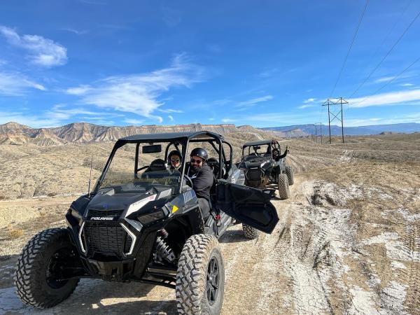 RZR Side By Side in the Desert
