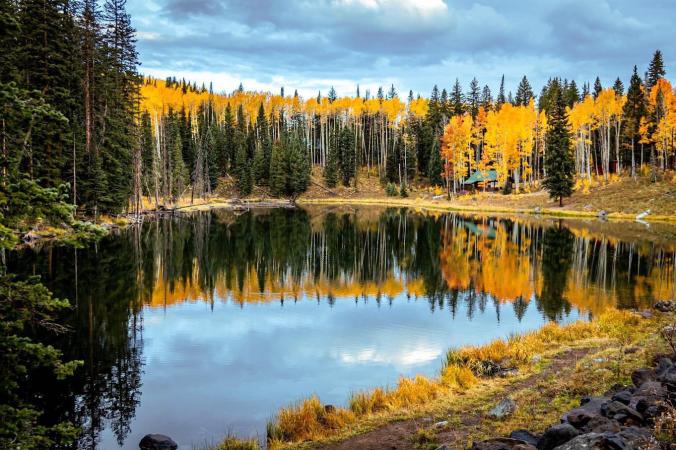 Mesa Lakes Area on the Grand Mesa in the Fall
