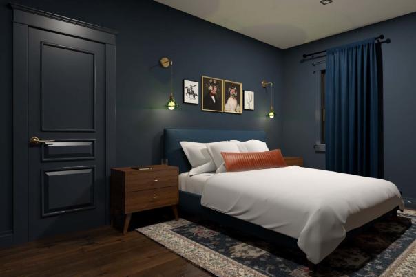Bed at The Hotel Melrose